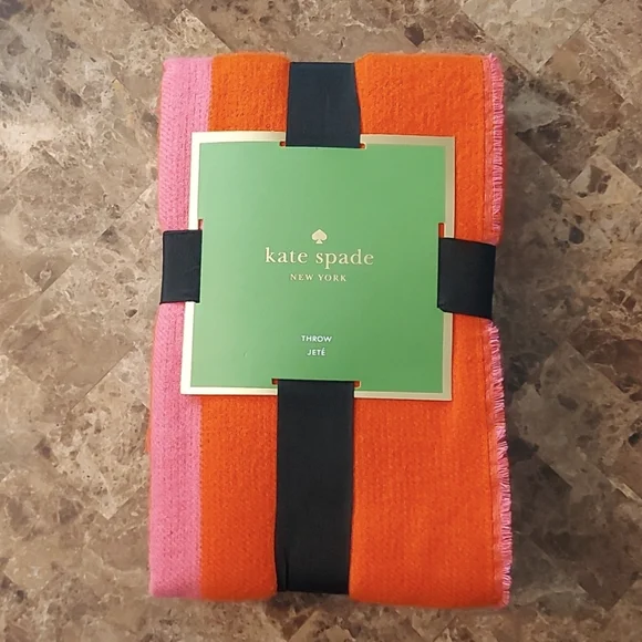 Kate spade throw sales